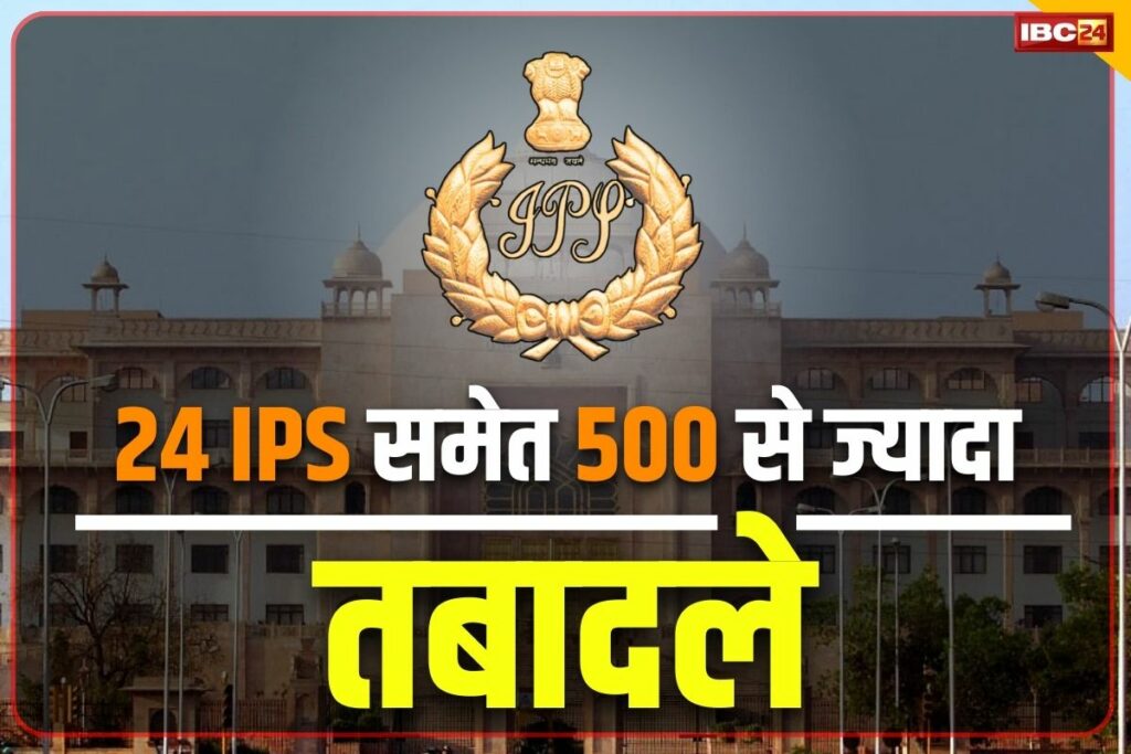 Rajasthan IPS Transfer 2024