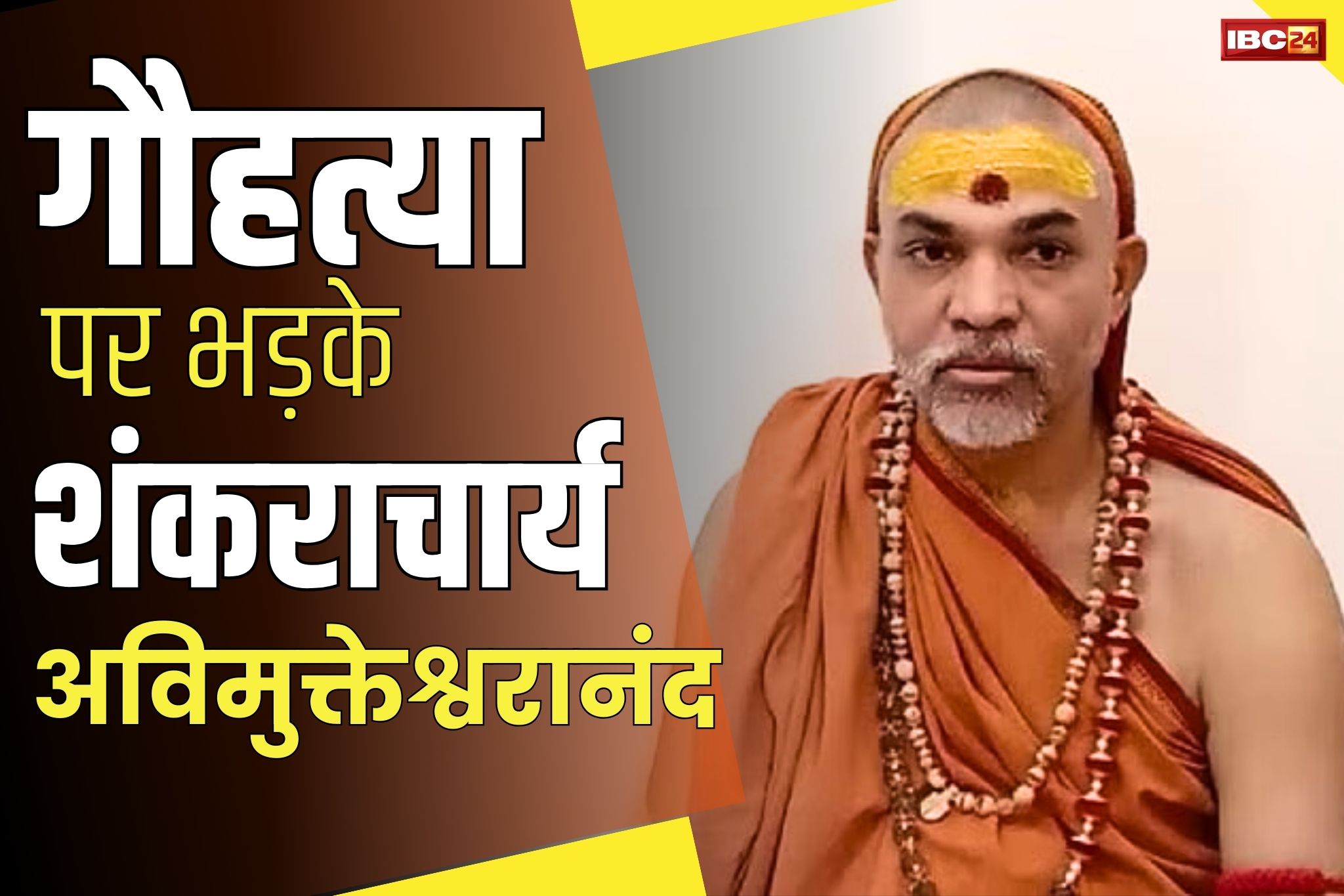 Swami Avimukteshwranand News: गौहत्या कराने वाले दलों का साथ देने वाले को नहीं मानेंगे हिंदू!.. शंकराचार्य अविमुक्तेश्वरानंद ने सरकारों पर भी उठाए सवाल