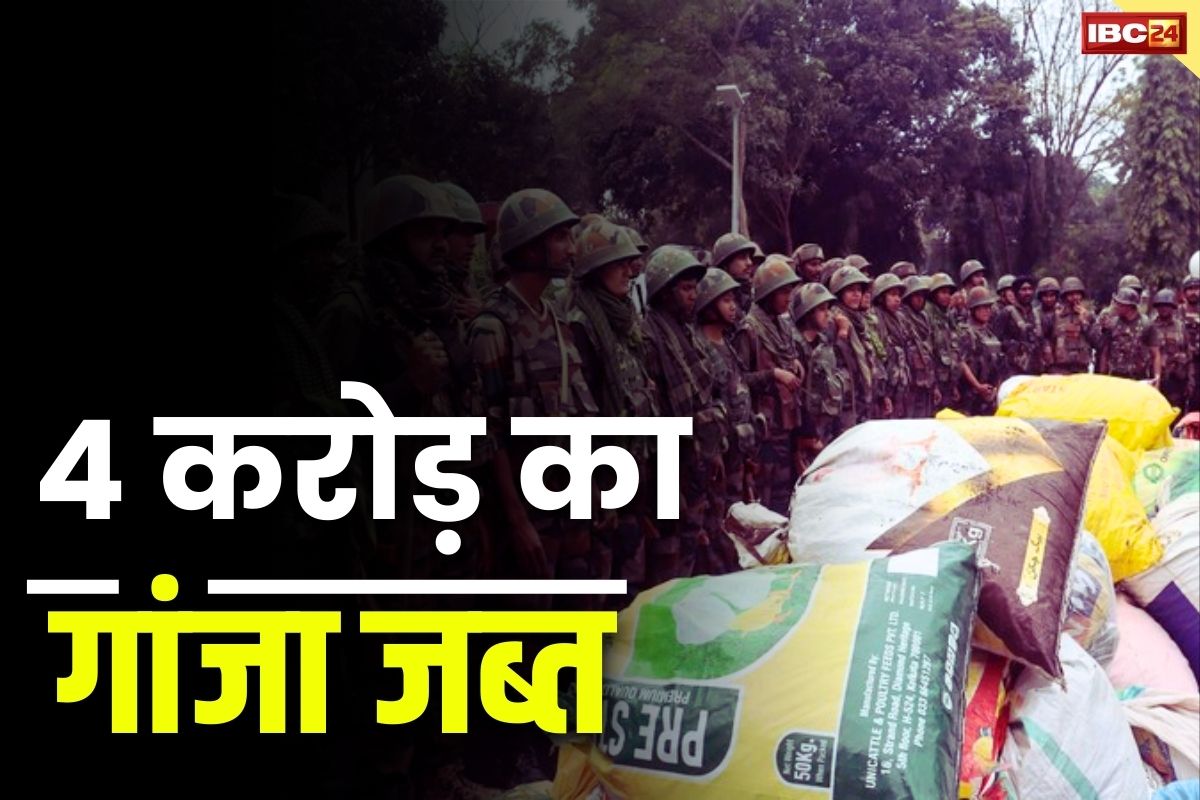 Tripura Rifles News: यहां 10 क्विंटल से ज्यादा गांजा जब्त.. कीमत 4 करोड़ रुपये से भी अधिक, इन दो विभागों ने एक साथ मारा था छापा
