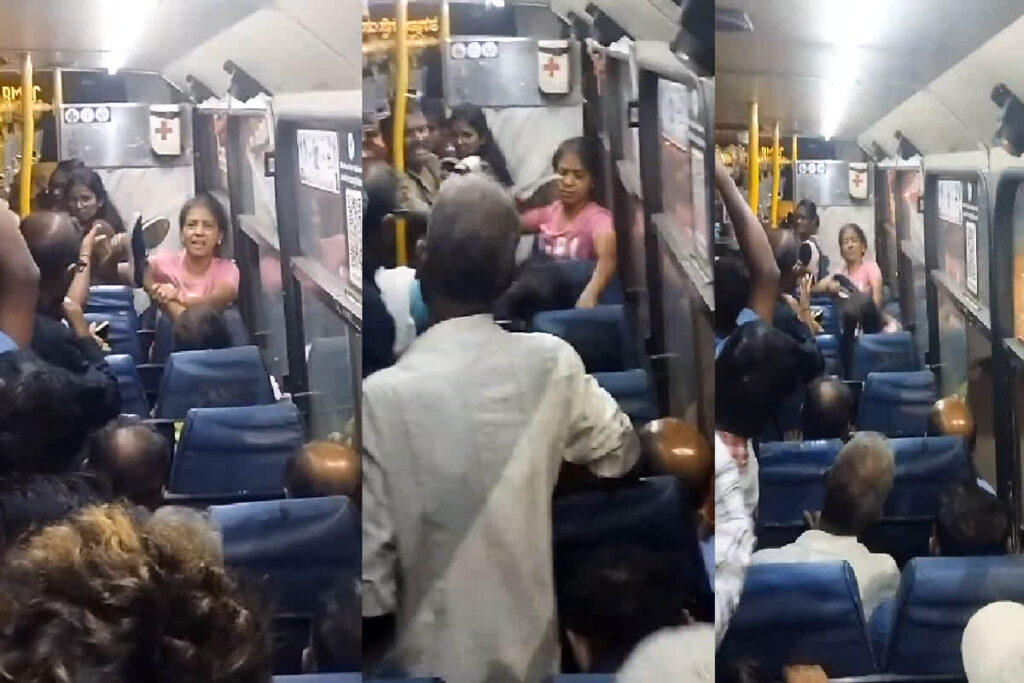 Bengaluru Bus Viral Video
