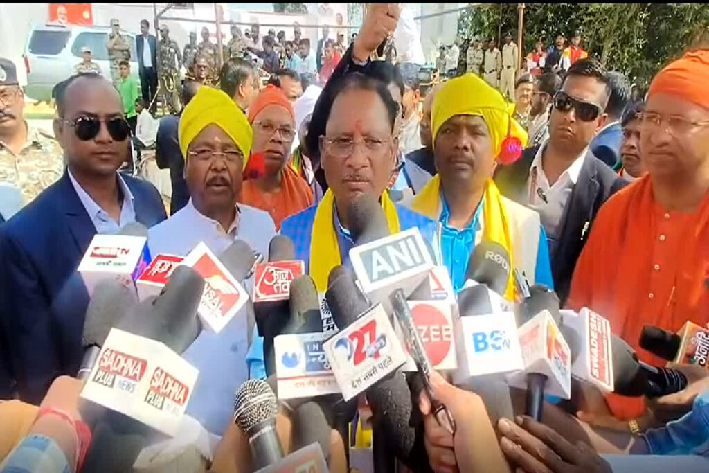 CM Vishnudeo Sai in Kisan Mela