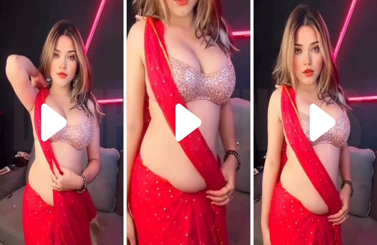 Desi Sexy Video: कैमरे के सामने देसी भाभी ने मटकाई कमर, धोखे से वायरल हो गया वीडियो, अब मचा रहा बवाल
