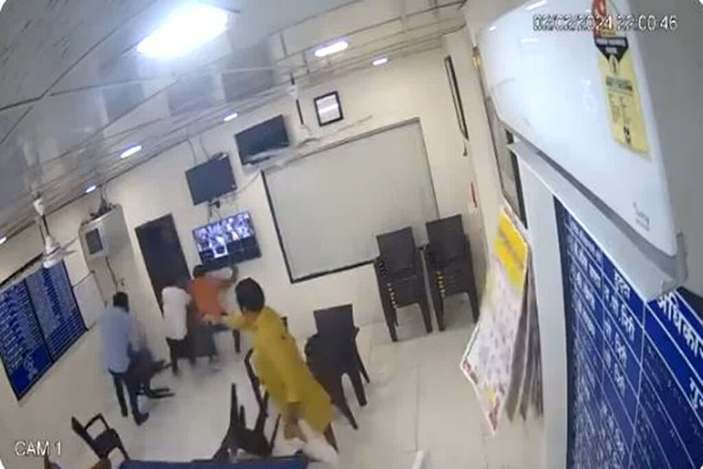 BJP MLA fired in police station