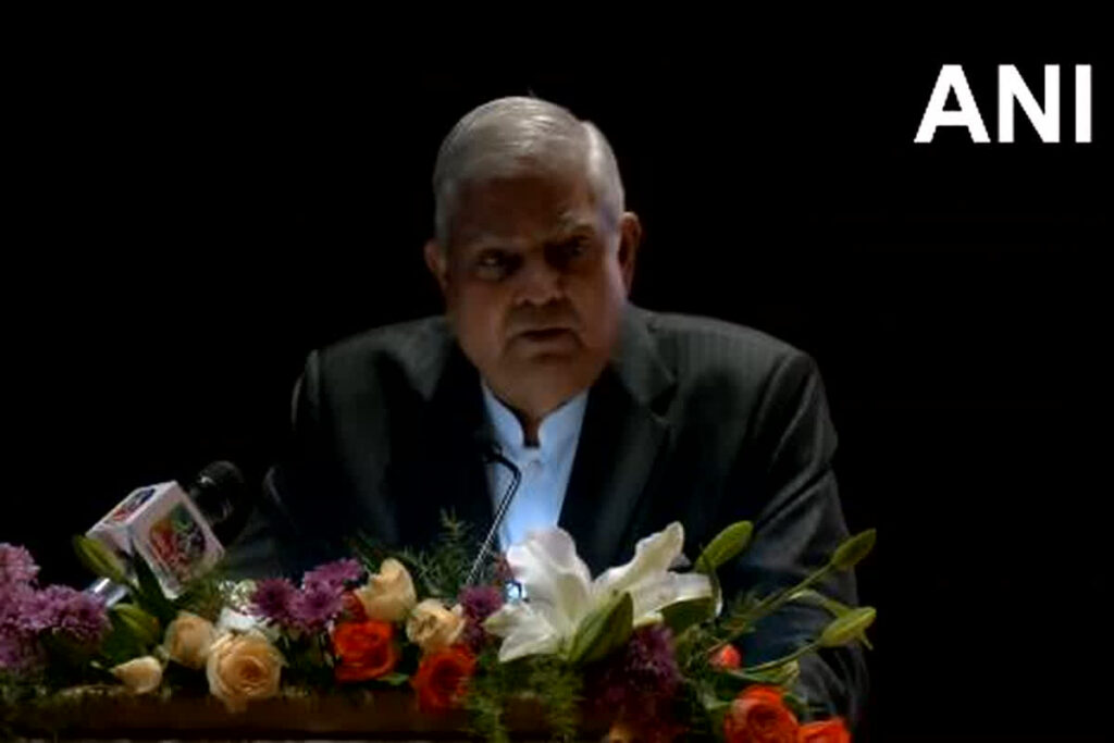 Vice President Jagdish Dhankhar