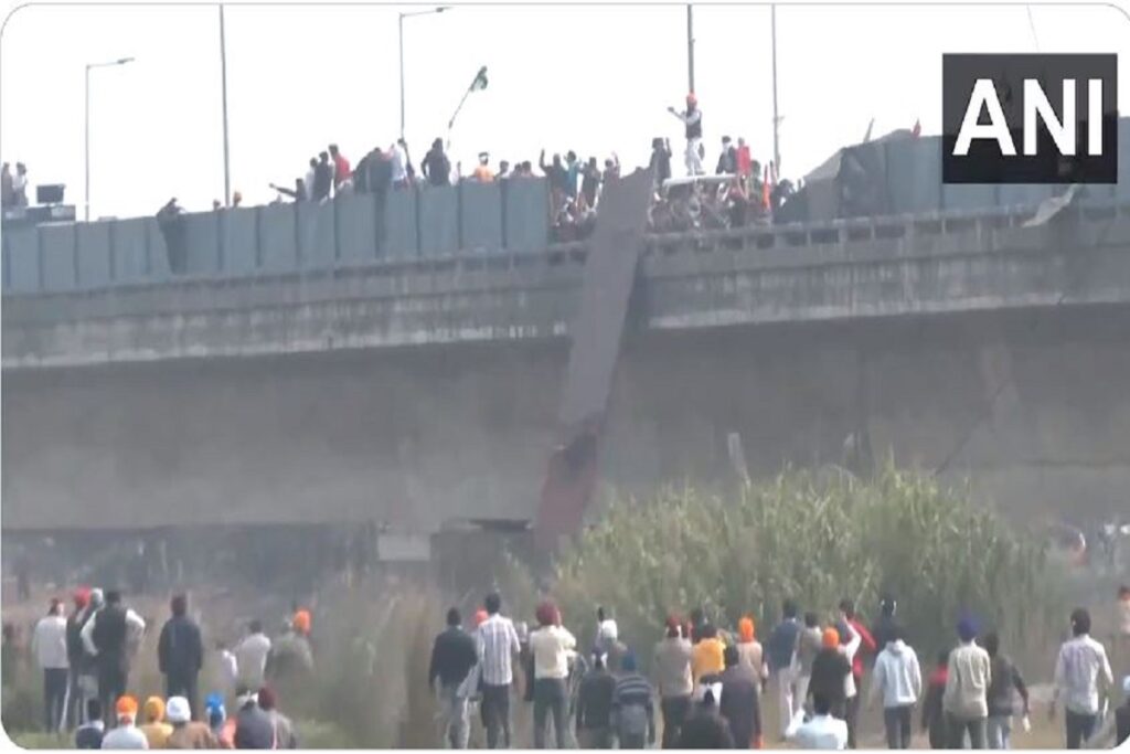 Tikri border closed after protesting farmers clash