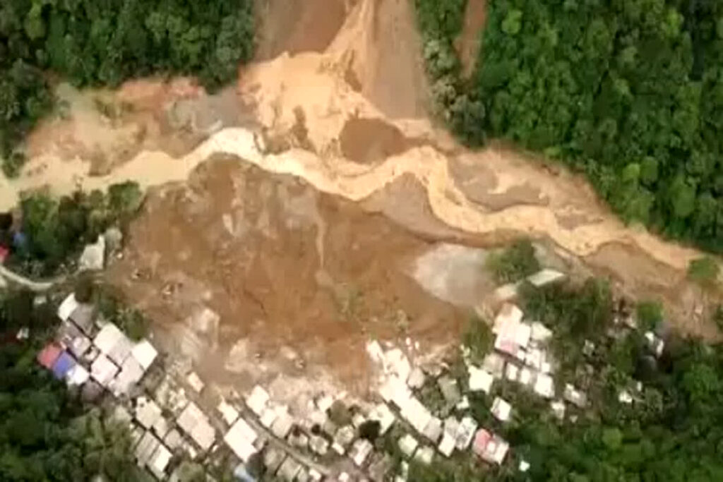 Landslides in Southern Philippines