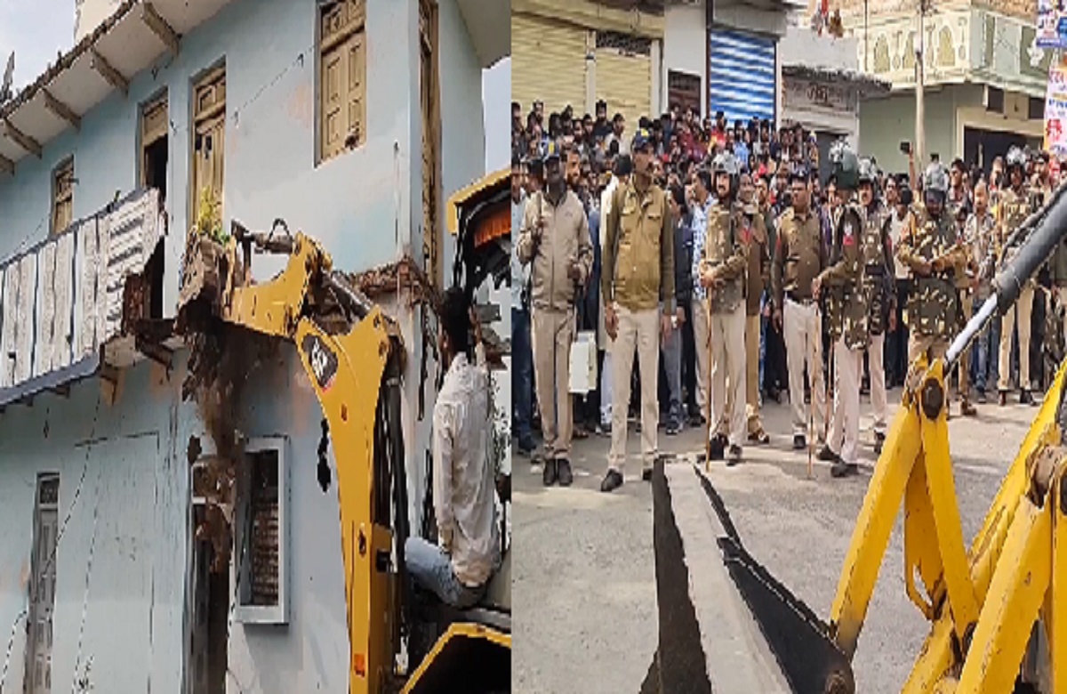 Bulldozer Action In Mandsour:  बुलडोजर ने पकड़ी रफ्तार, रेप के आरोपियों के अवैध निर्माण पर चला प्रशासन का बुलडोजर