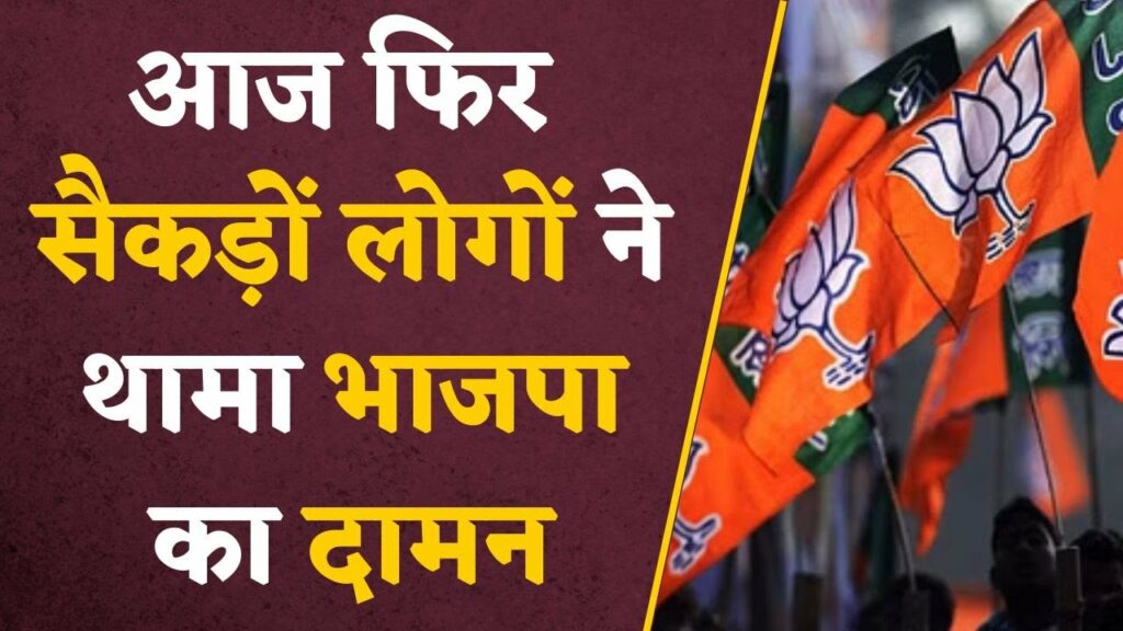 Hundreds of People Joined BJP