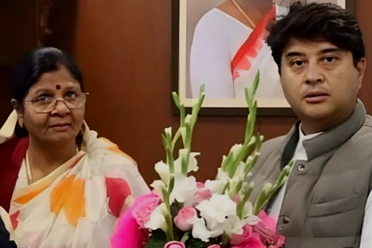 Morena Mayor join BJP: बीजेपी में शामिल होंगी शारदा सोलंकी? छह दिन पहले उड्डयन मंत्री ज्योतिरादित्य सिंधिया से दिल्ली में की थी मुलाकात
