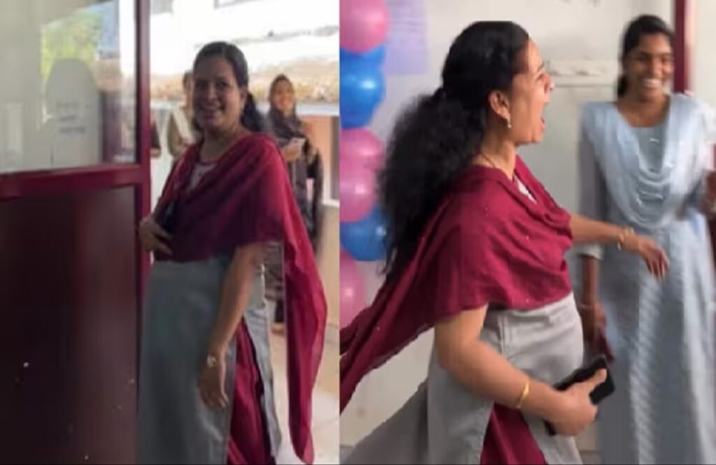 pregnant professor viral video