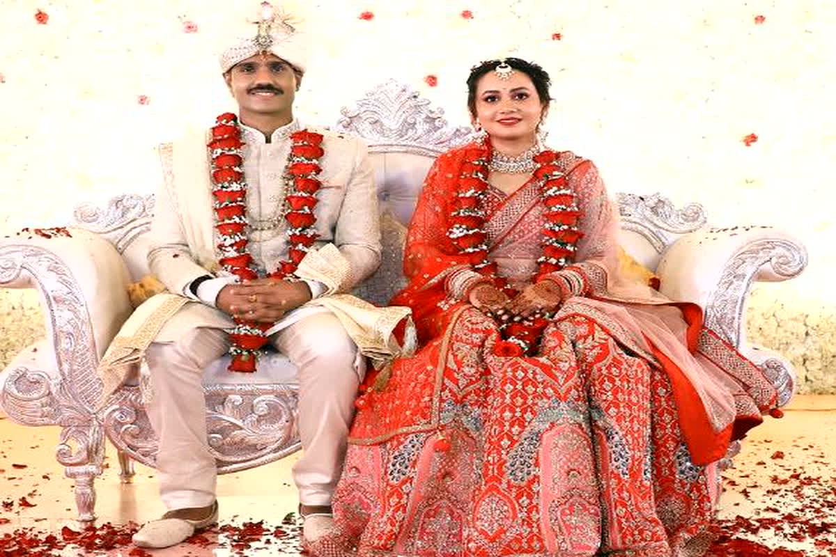 Ria Dabi wedding Pics: IAS टीना डाबी की बहन रिया ने रचाई शादी, सोशल मीडिया पर शेयर की खूबसूरत तस्वीरें