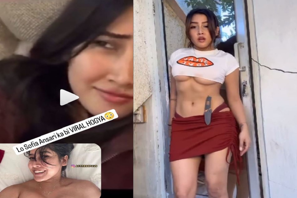 Gujrati girl sexy video: सोफिया अंसारी का निजी वीडियो वायरल, देखकर उड़ी  फैंस के रातों की नींद |