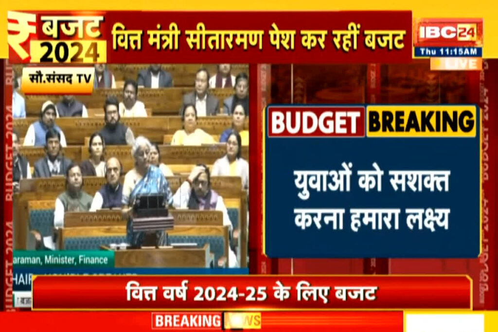 Nirmala Sitharaman Budget speech