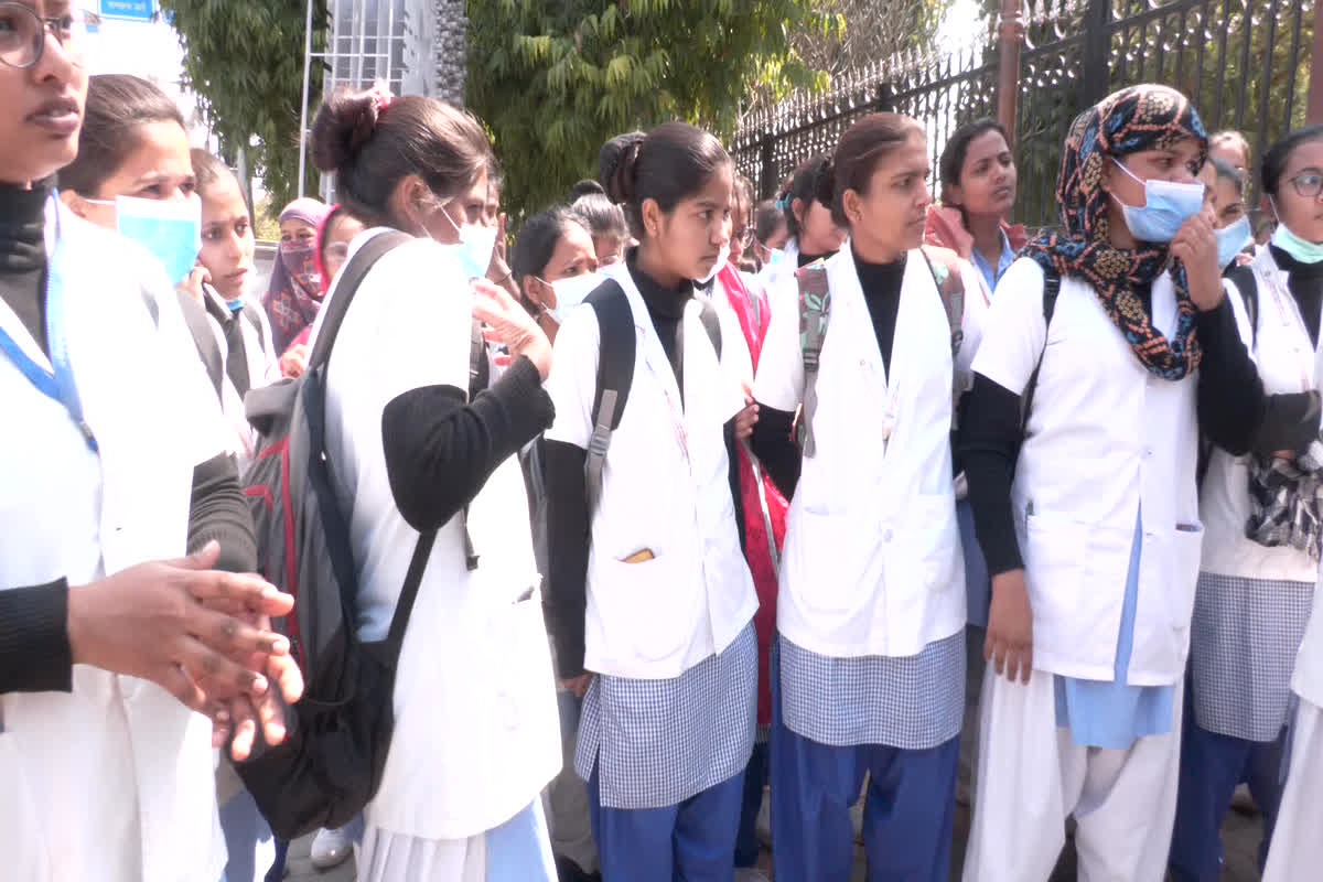 Nursing Students Protest