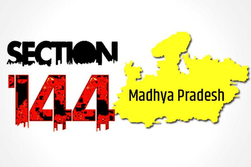 Section 144 Implemented in MP