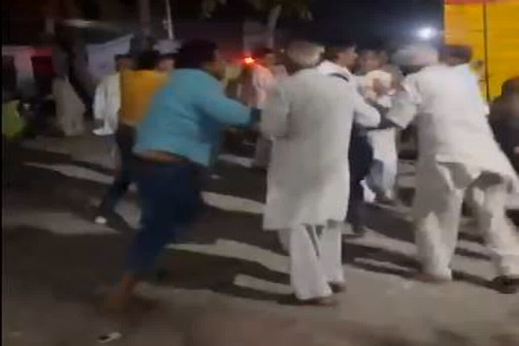 BJP candidate Assault Video