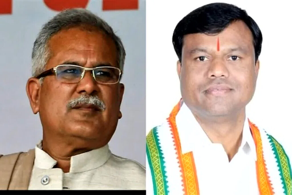 Deepak Baij Statement on Bhupesh baghel Ticket