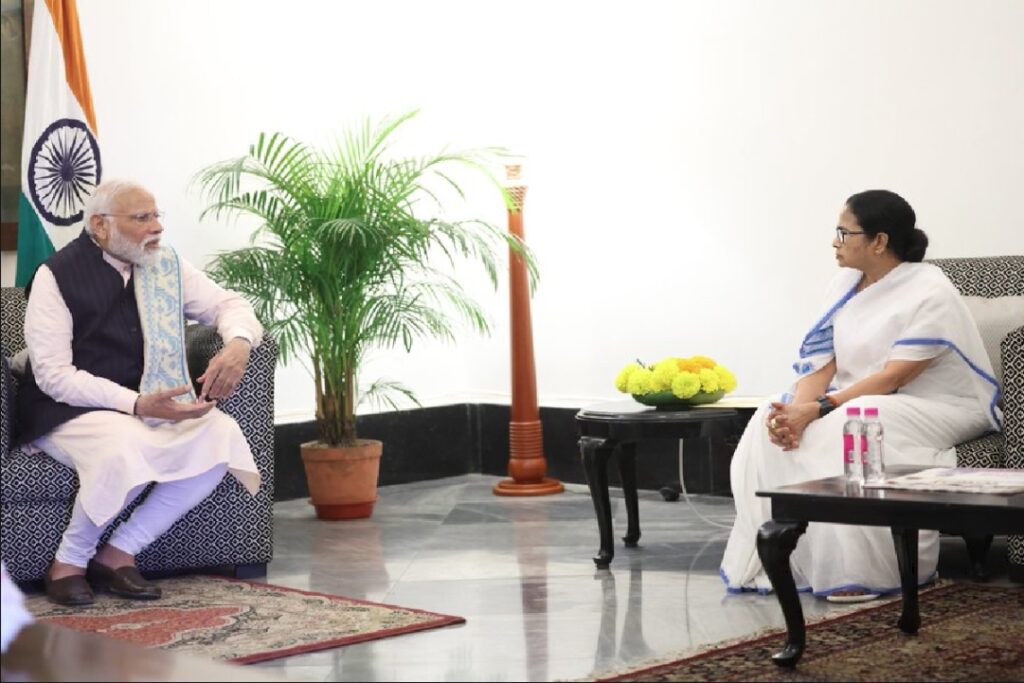 CM Mamata Banerjee met PM Modi