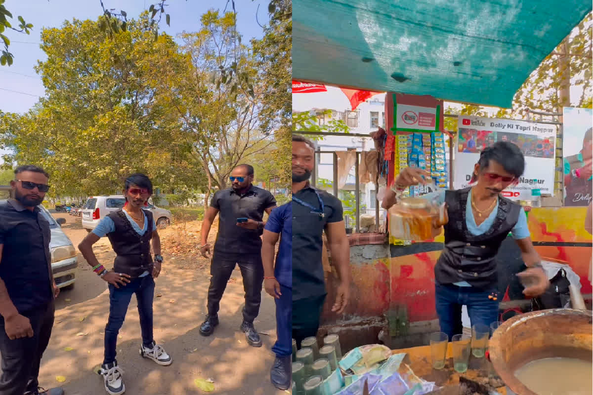 Dolly Chaiwala: बिल गेट्स को चाय पिलाने के बाद बदली डॉली चायवाले की किस्मत, टपरी पर रखने पड़े बाउंसर, देखें वीडियो
