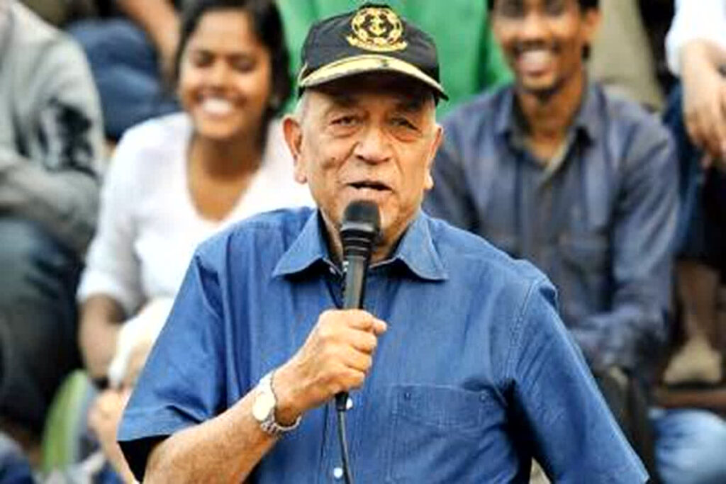 Former Navy Chief Ramdas Passed Away