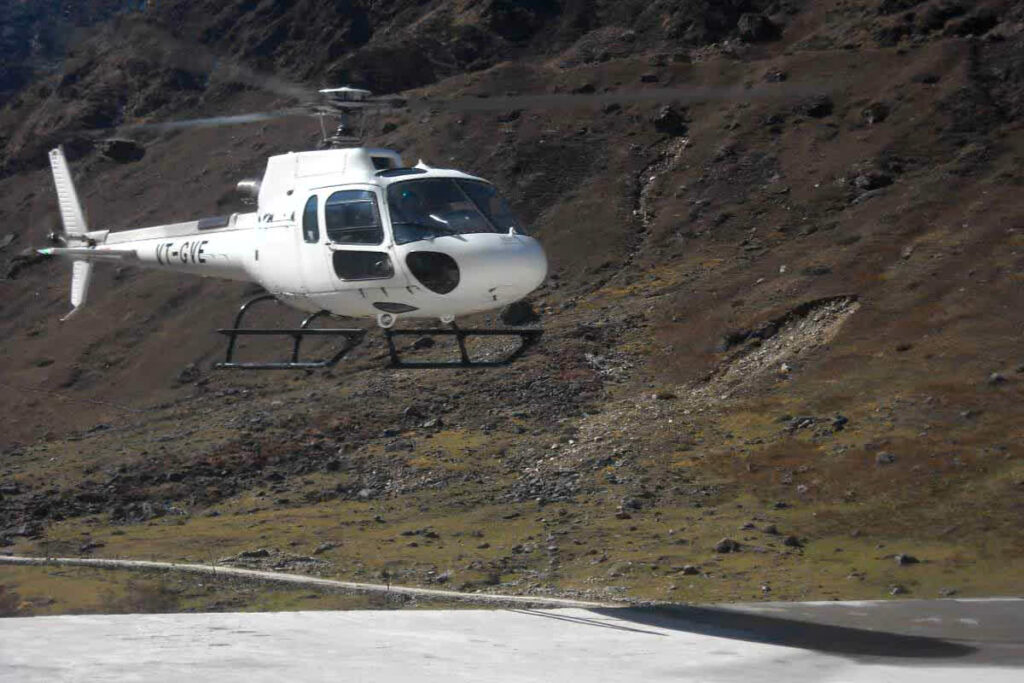 Kedarnath Heli service Fare List