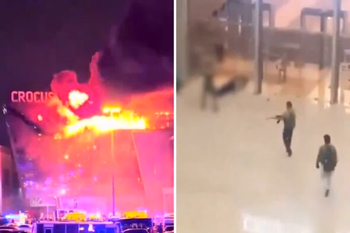 Moscow Terrorist Attack: रूस की राजधानी मॉस्को में बड़ा आतंकी हमला, अब तक 70 की मौत, 100 से ज्यादा घायल