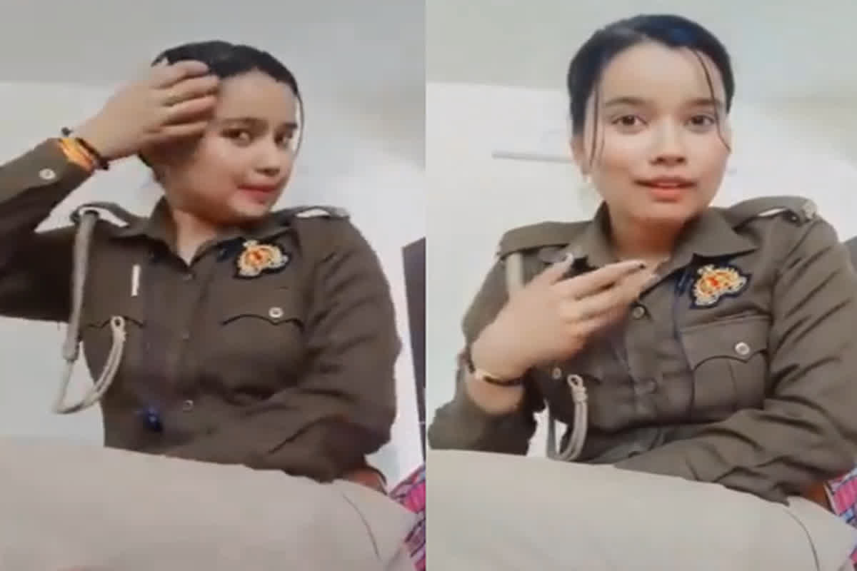 Police wali ka viral video: पुलिसवाली मैडम का वर्दी में वीडियो वायरल, बात करते-करते शेयर कर दिया अपना नंबर
