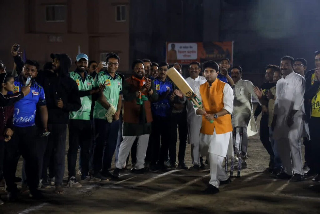 Jyotiraditya Scindia in Jain Premier League