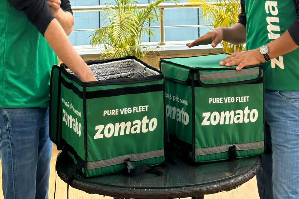 Zomato Pure Veg Mode