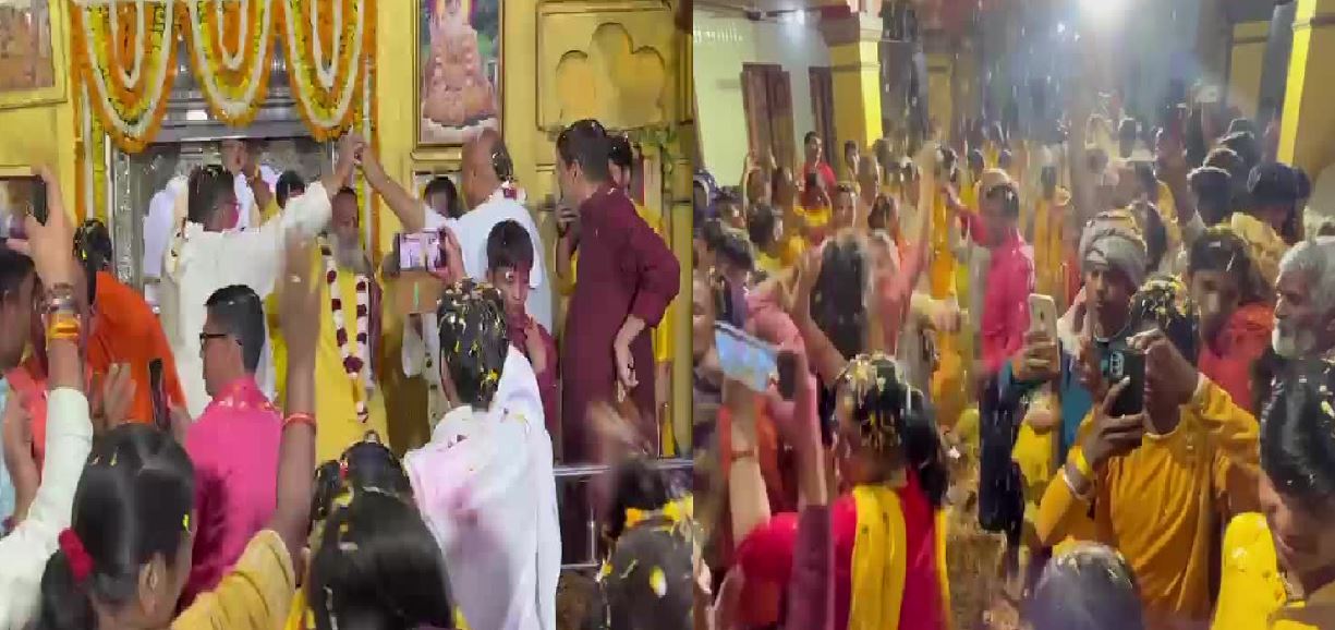 Ayodhya ki Holi: राम रंग में डूबी अयोध्या नगरी.. संतों और भक्तों ने रामलला संग खेली फूलों की होली