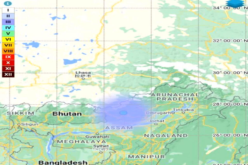 Earthquake In Arunachal Pradesh