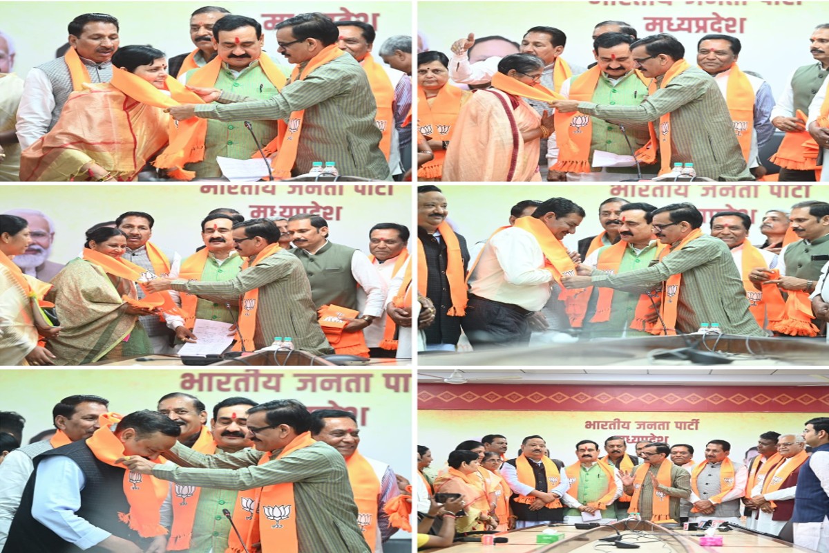 Congress Leader Joins BJP : लोकसभा चुनाव से पहले कमलनाथ को बड़ा झटका, छिंदवाड़ा और मुरैना से कांग्रेस के दिग्गज नेताओं ने थामा भाजपा का दामन