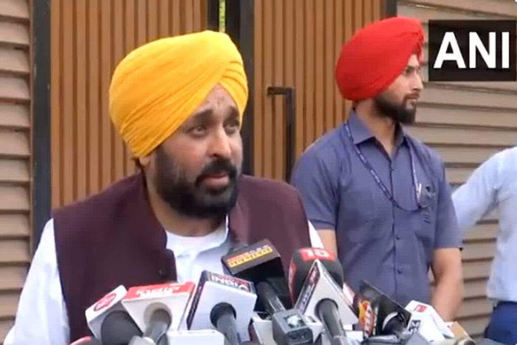 CM Bhagwant Mann Attack on BJP