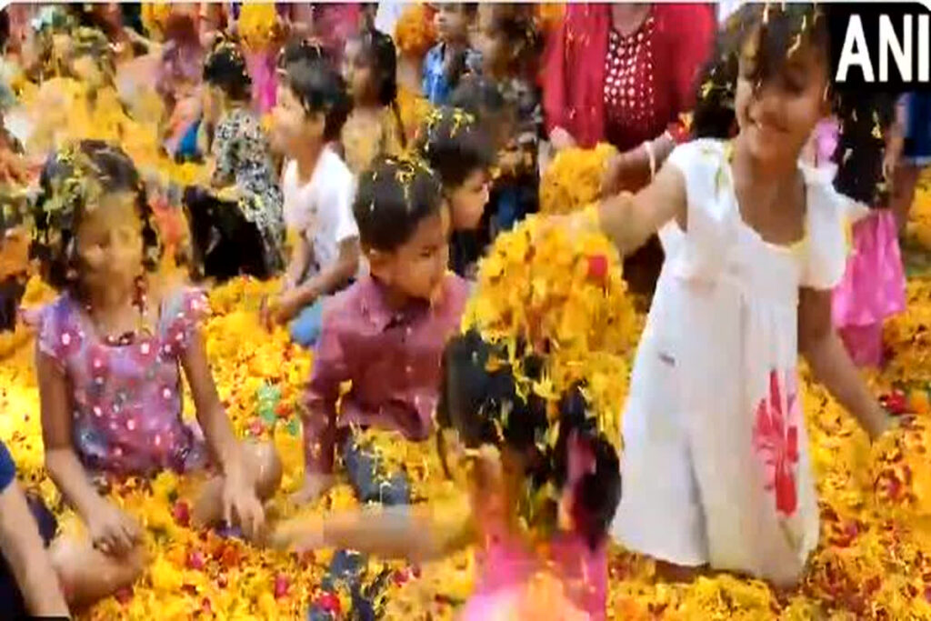 Flower Holi Video