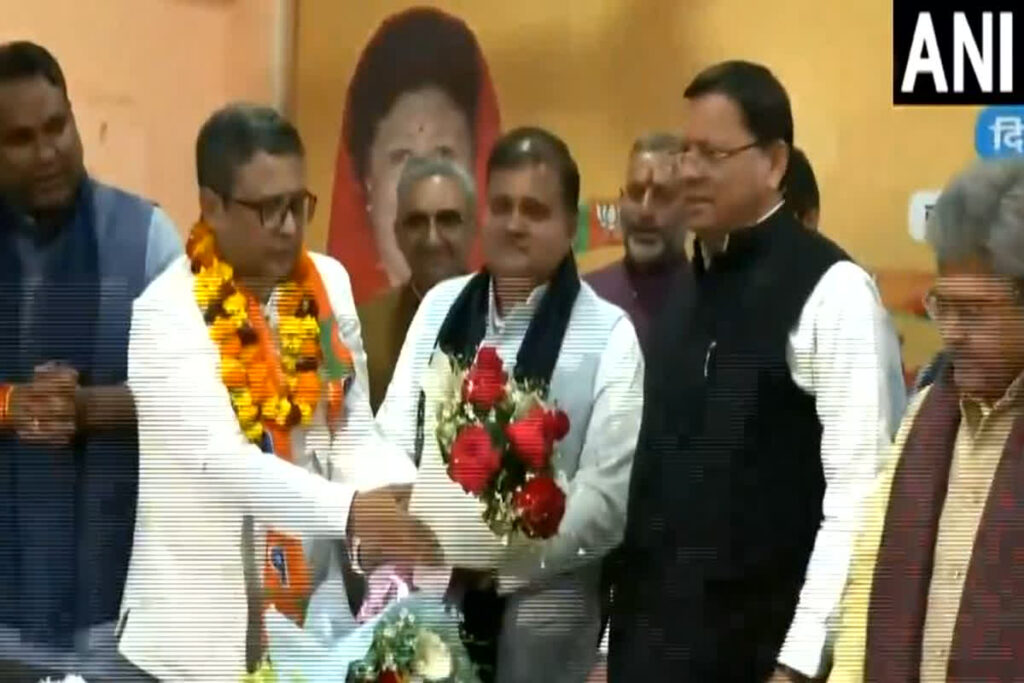 Manish Khanduri join BJP