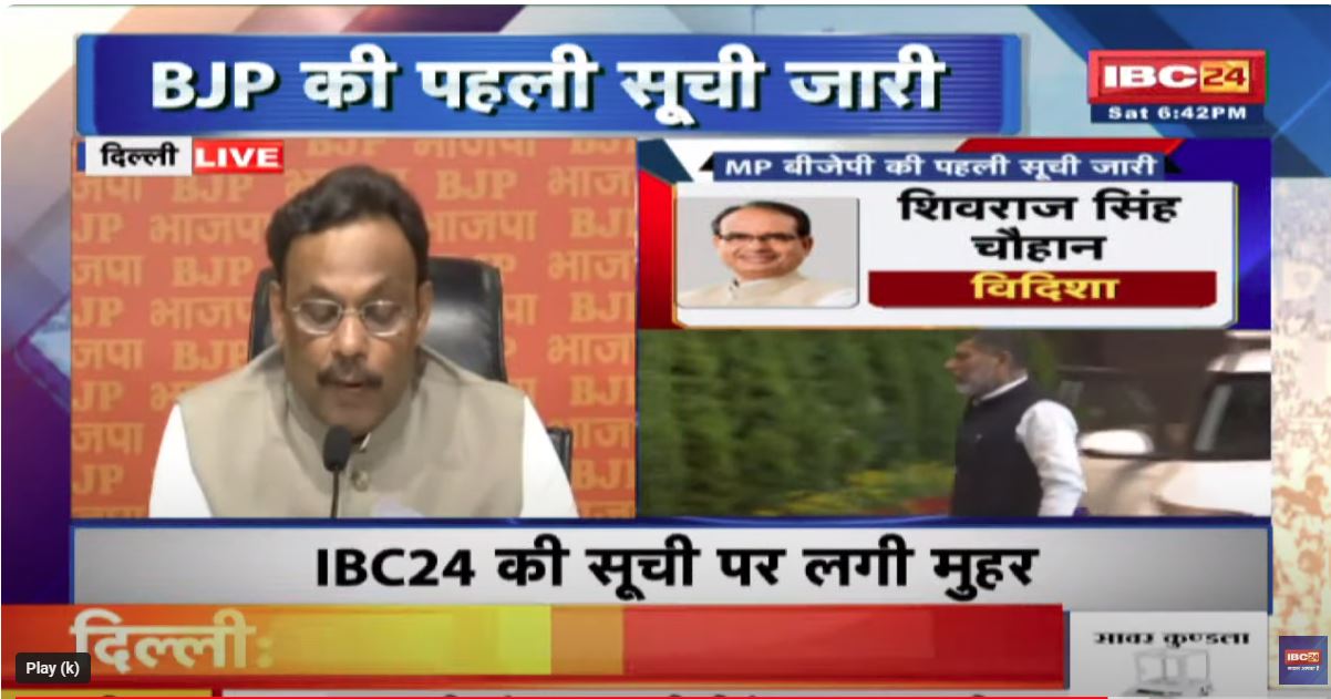 MP Lok Sabha candidates list: मध्यप्रदेश के 24 लोकसभा प्रत्याशियों के नामों का ऐलान, यहां देखेें पूरी सूची