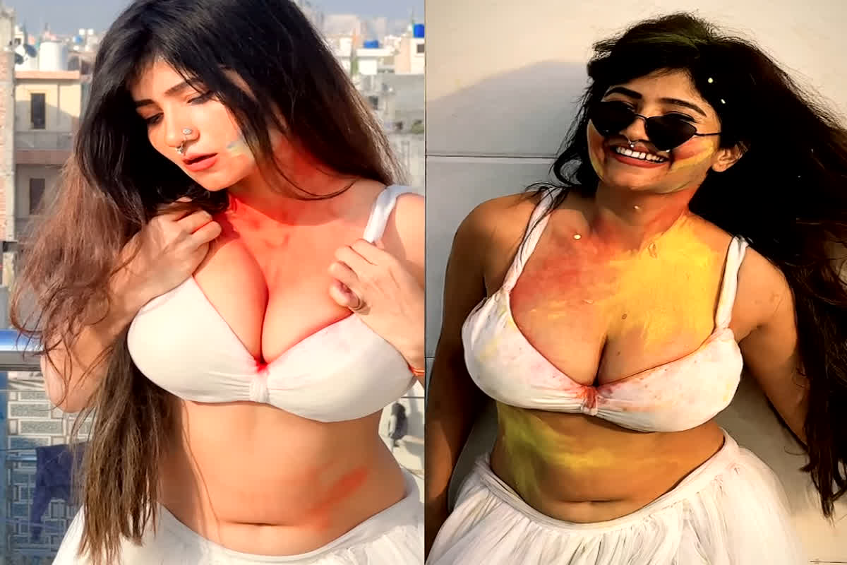 Hot Sexy Video: होली पर हॉट स्टार ने डीप नेक टॉप में बिखेरा हुस्न का जलवा, वीडियो हुआ वायरल…
