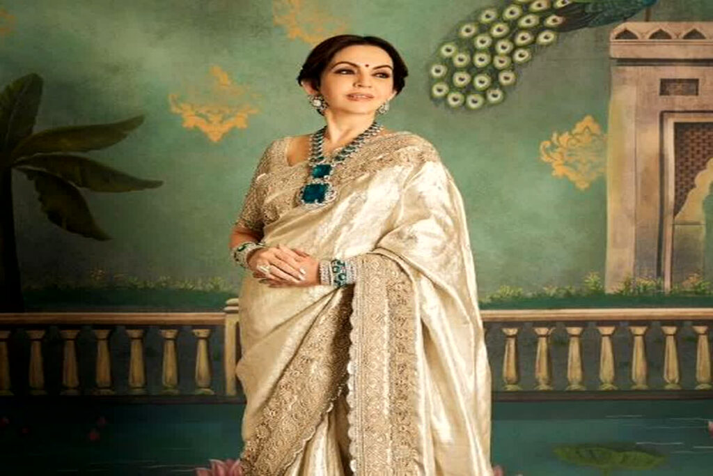 Nita Ambani Saree Look