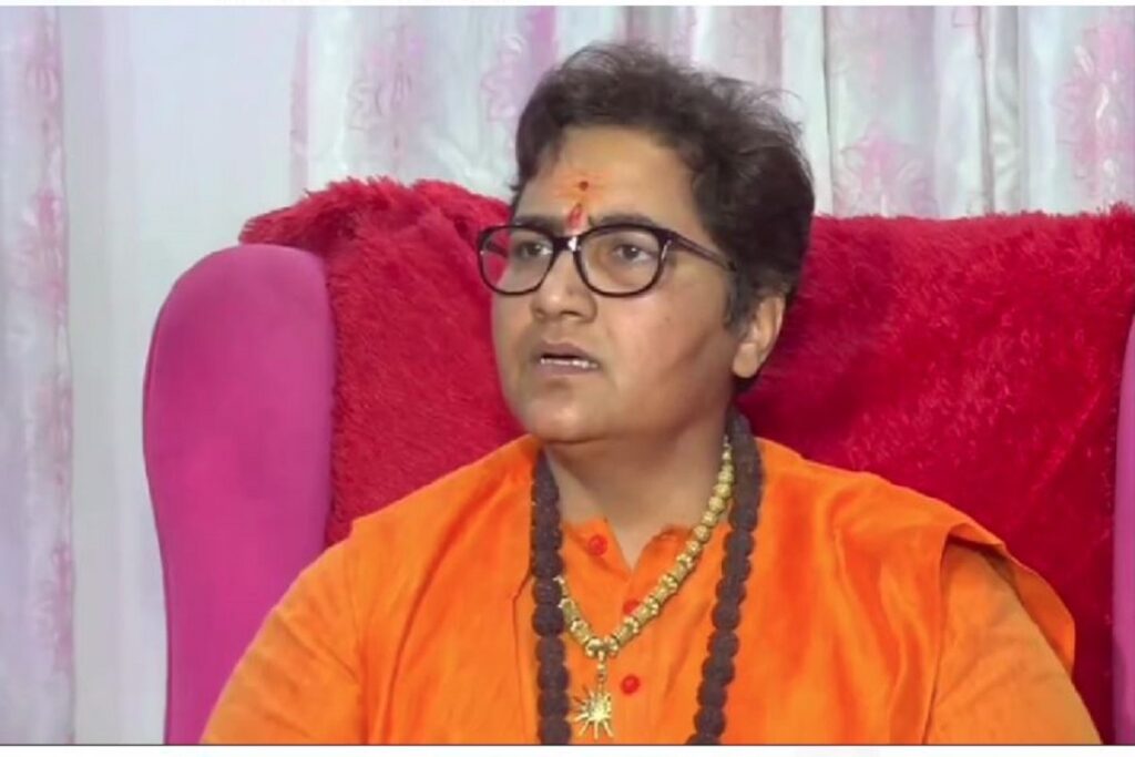 BJP MP Pragya Thakur on bjp mla