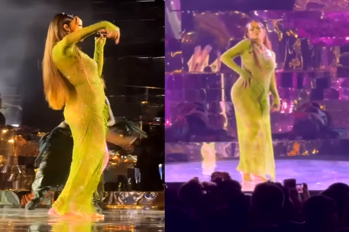 Rihanna Hot Dance: अंबानी के जश्न में रिहाना का धुआंधार परफॉर्मेंस, SRK के गाने पर दिखाया देसी स्वैग, देखें Inside Video