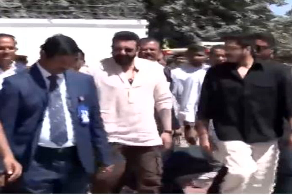 Sanjay Dutt Visit Jamnagar