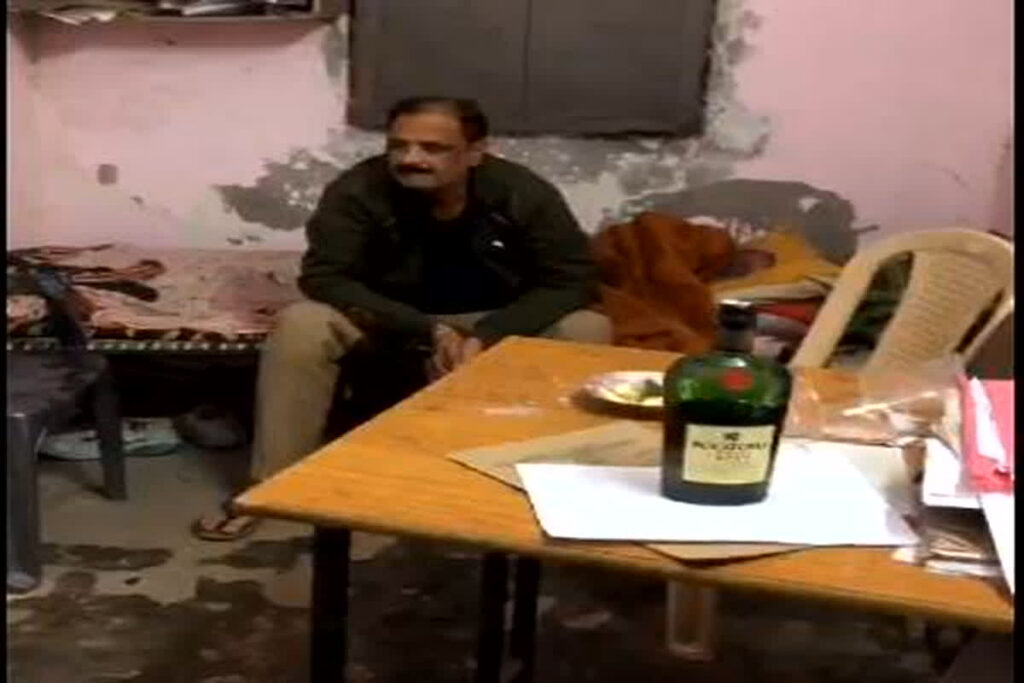Drunk Inspector Viral Video