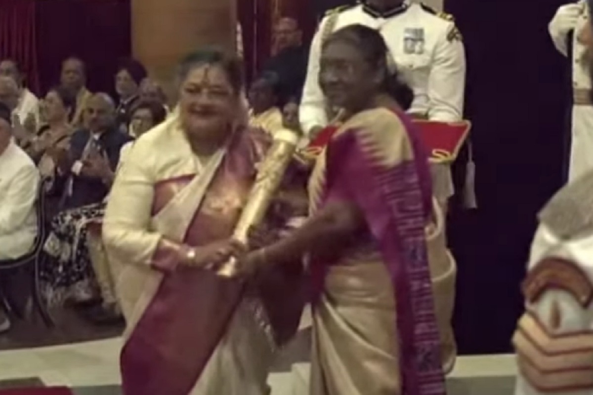 Padma Awards 2024 : भारत की पॉप क्वीन उषा उथुप को मिला पद्म भूषण, राष्ट्रपति मुर्मू ने किया सम्मानित