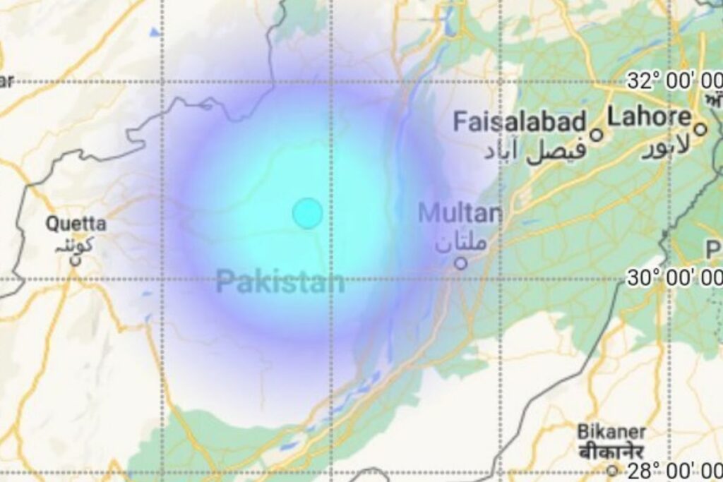 3.2 magnitude earthquake hits Pakistan