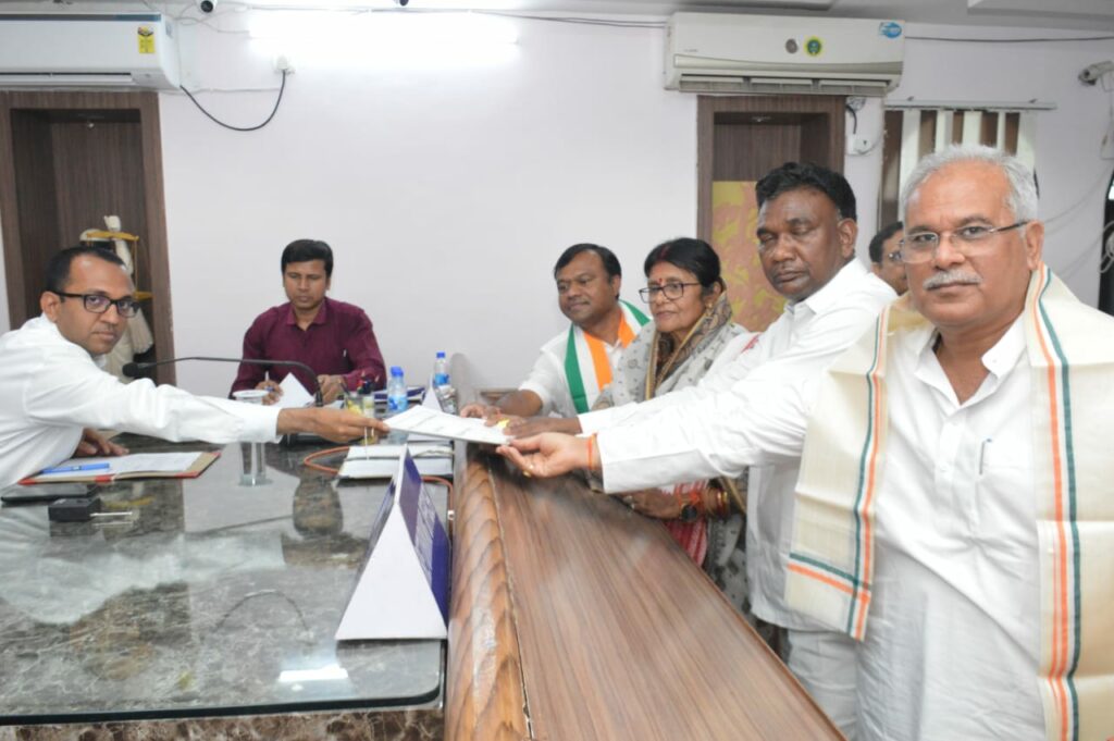 Jyotsna Mahant filed nomination