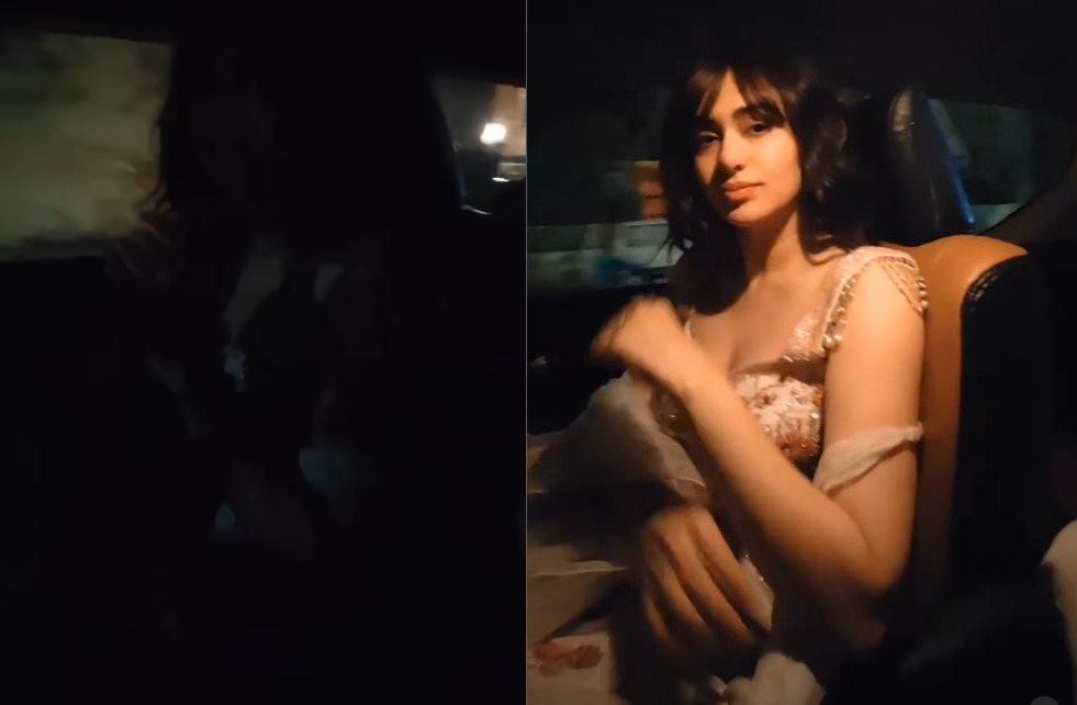 adah sharm sexy video viral in car
