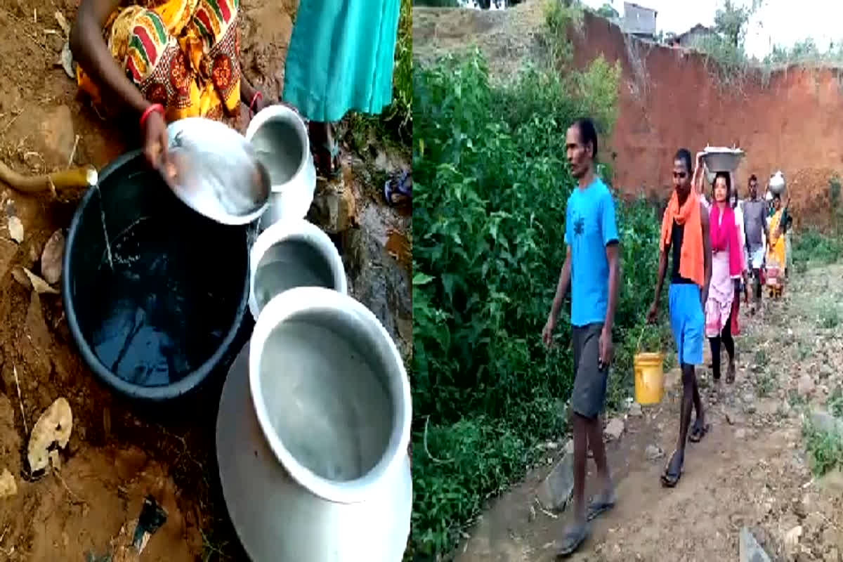 Balrampur News: गर्मी आते ही सताने लगी पानी की समस्या, गंदा पानी पीने को मजबूर ग्रामीण