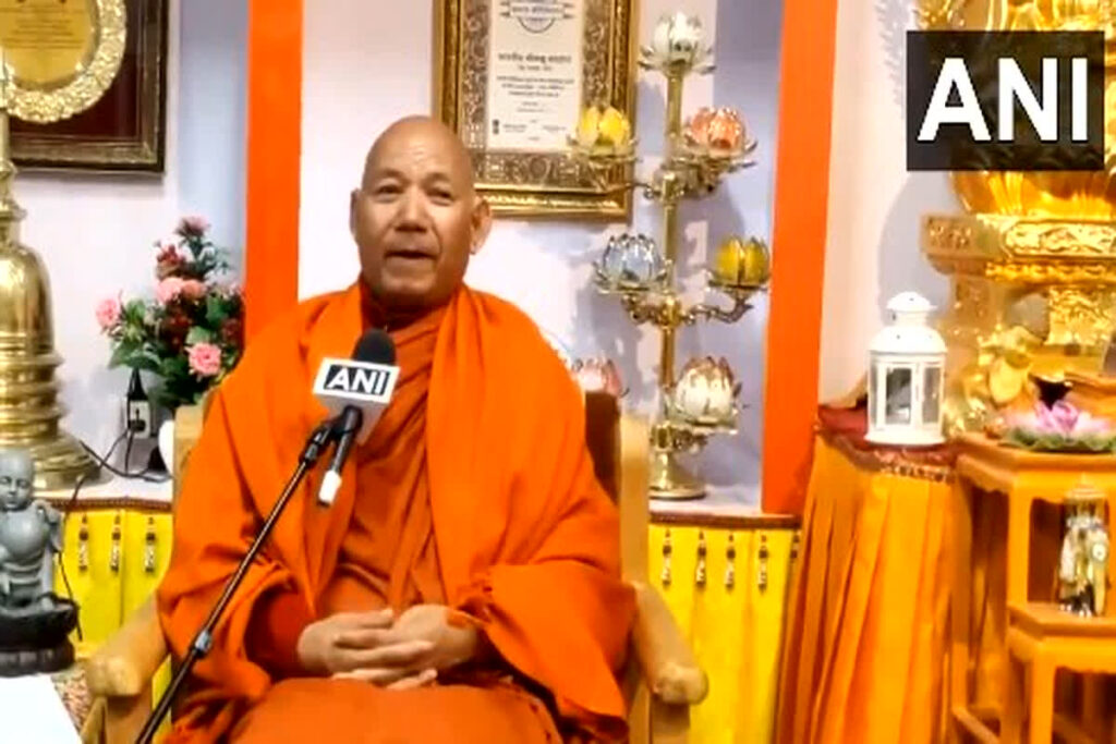 Buddhist monk replied to Mallikarjun Kharge