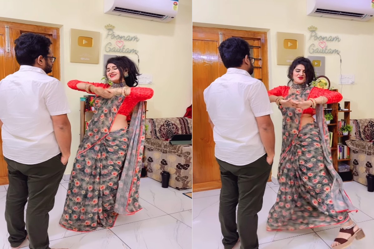 Watch Desi Bhabhi Sexy Latest HD Video : सैंया हुए नाराज तो पत्नी ने अपनी कातिलाना अदाओं का चलाया जादू, Sexy कमर देख खुद को रोक नहीं पाए भैयाजी, पसीने से हुए तरबतर..