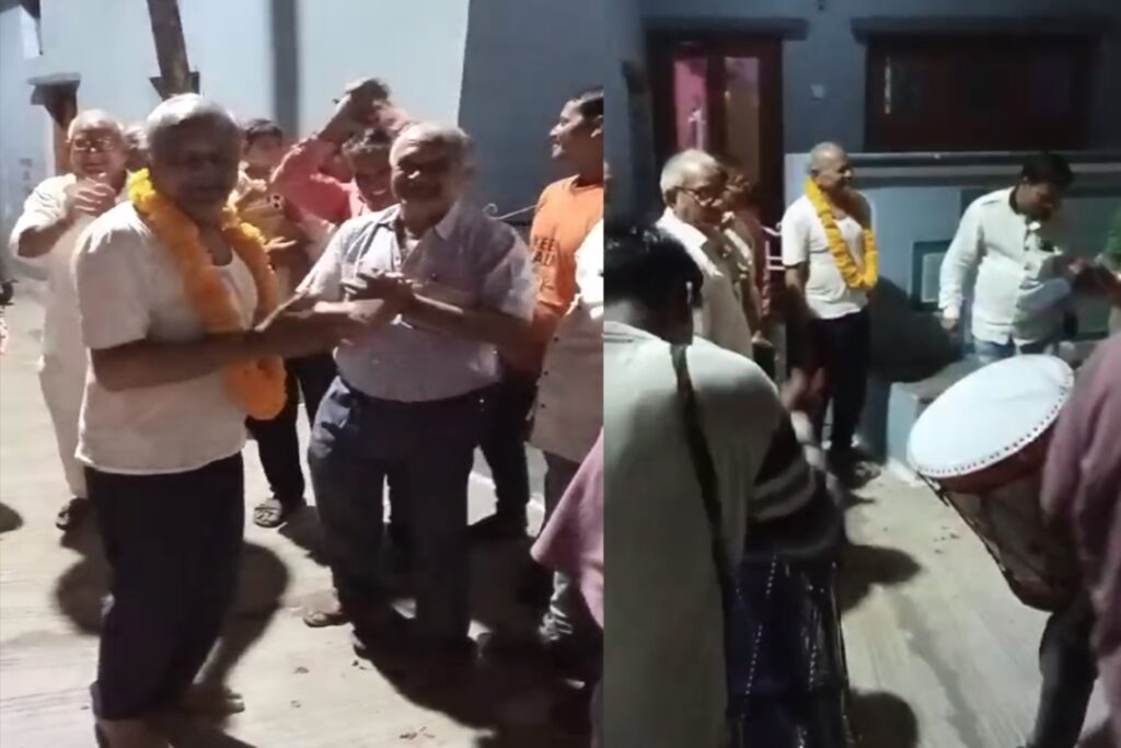 First Birthday of an 80 Year old Man